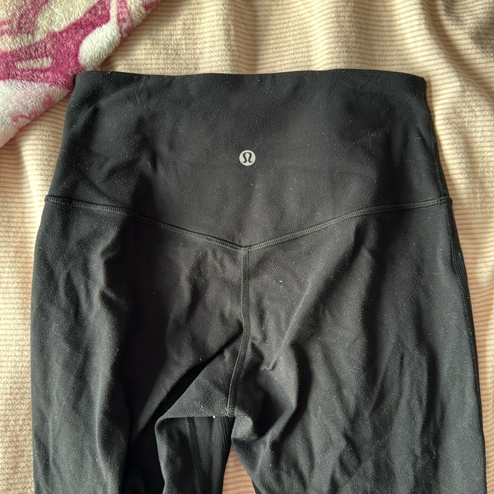 LULU LEMON MINI FLARED LEGGINGS